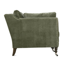 Load image into Gallery viewer, Madeline  90&quot; Express Sofa - Antiqued Moss Velvet