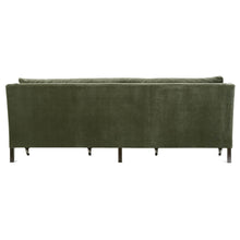 Load image into Gallery viewer, Madeline  90&quot; Express Sofa - Antiqued Moss Velvet