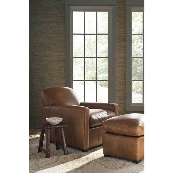 Desmond Leather Ottoman