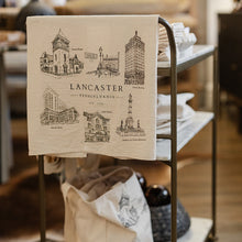Load image into Gallery viewer, Lancaster Architecture Tea Towel