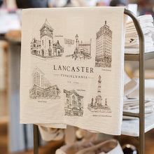 Load image into Gallery viewer, Lancaster Architecture Tea Towel