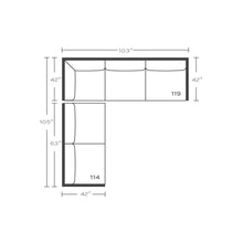 Load image into Gallery viewer, Alden Express Sectional