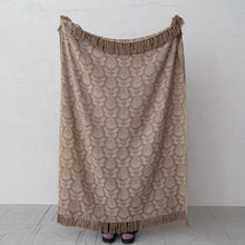 Load image into Gallery viewer, Floral Jacquard Throw