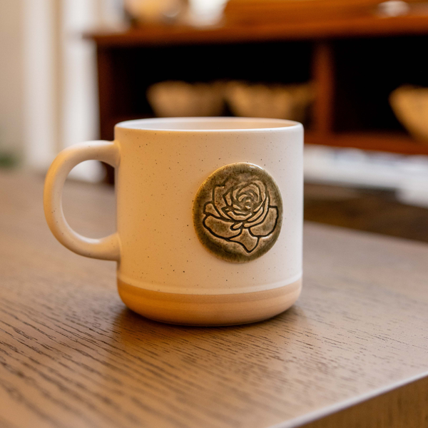 Lancaster Rose Cabin Mug