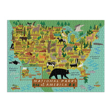 Load image into Gallery viewer, National Parks of America Puzzle