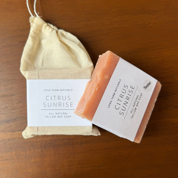 Citrus Sunrise All Natural Tallow Bar Soap