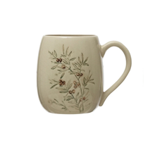 Load image into Gallery viewer, Debossed Stoneware Mug