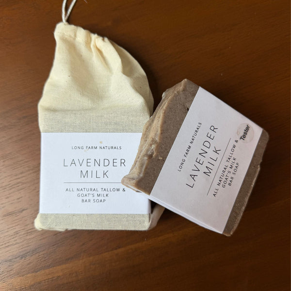 Lavender Milk All Natural Tallow Bar Soap