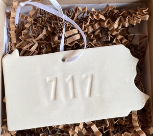 717 Ceramic Ornament