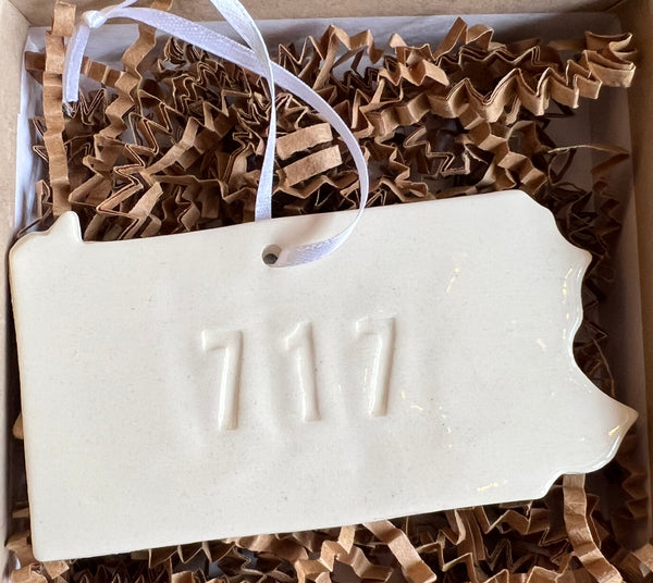 717 Ceramic Ornament