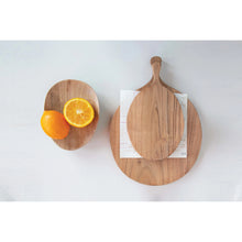 Load image into Gallery viewer, Round Acacia Wood Cutting Board