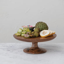 Load image into Gallery viewer, Acacia Wood Pedestal