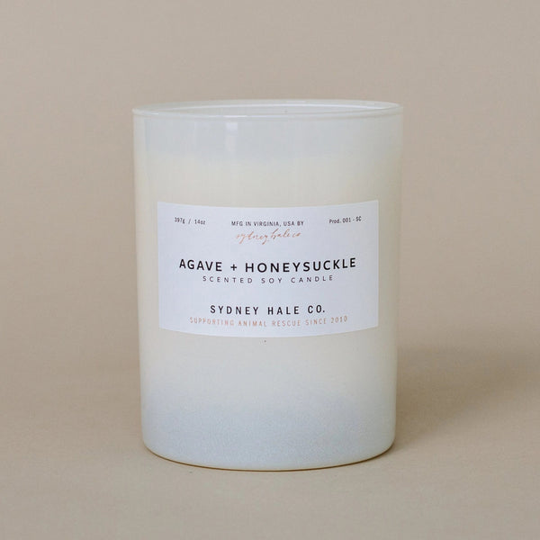 Agave + Honeysuckle Candle