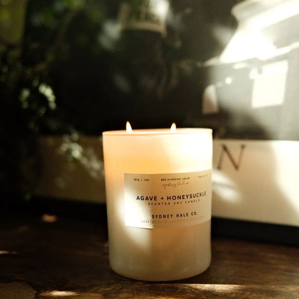Agave + Honeysuckle Candle