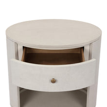 Load image into Gallery viewer, Amelia Oval One Drawer Nightstand