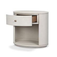 Load image into Gallery viewer, Amelia Oval One Drawer Nightstand