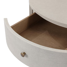 Load image into Gallery viewer, Amelia Oval One Drawer Nightstand