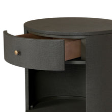 Load image into Gallery viewer, Amelia Oval One Drawer Nightstand