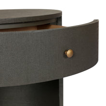 Load image into Gallery viewer, Amelia Oval One Drawer Nightstand