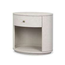 Load image into Gallery viewer, Amelia Oval One Drawer Nightstand