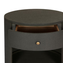 Load image into Gallery viewer, Amelia Oval One Drawer Nightstand