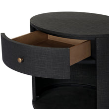 Load image into Gallery viewer, Amelia Oval One Drawer Nightstand