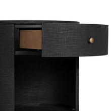 Load image into Gallery viewer, Amelia Oval One Drawer Nightstand