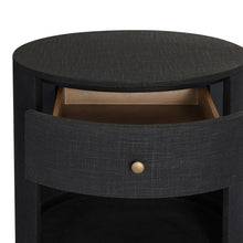 Load image into Gallery viewer, Amelia Oval One Drawer Nightstand
