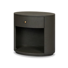 Load image into Gallery viewer, Amelia Oval One Drawer Nightstand