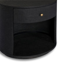 Load image into Gallery viewer, Amelia Oval One Drawer Nightstand