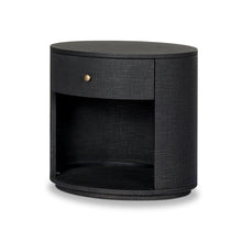 Load image into Gallery viewer, Amelia Oval One Drawer Nightstand