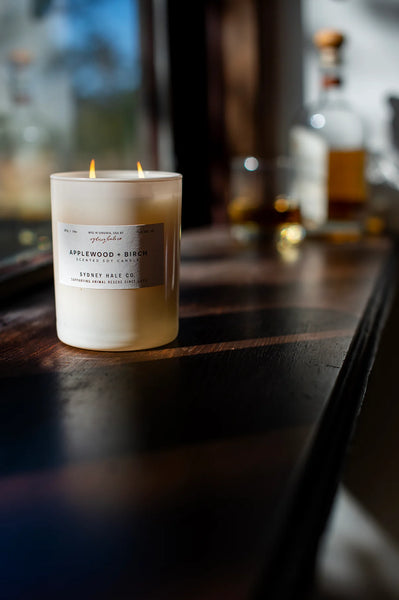Applewood + Birch Candle