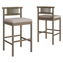 Load image into Gallery viewer, Eleni Outdoor Bar Stool - Set of 2