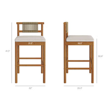 Load image into Gallery viewer, Eleni Outdoor Bar Stool - Set of 2