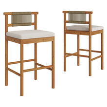 Load image into Gallery viewer, Eleni Outdoor Bar Stool - Set of 2