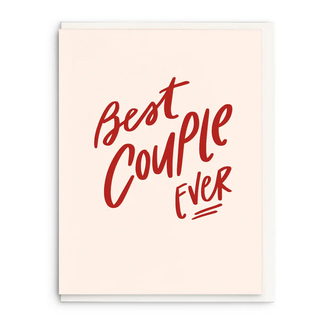 Best Couple Ever Card