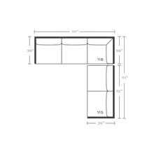 Load image into Gallery viewer, Bradford Express Sectional