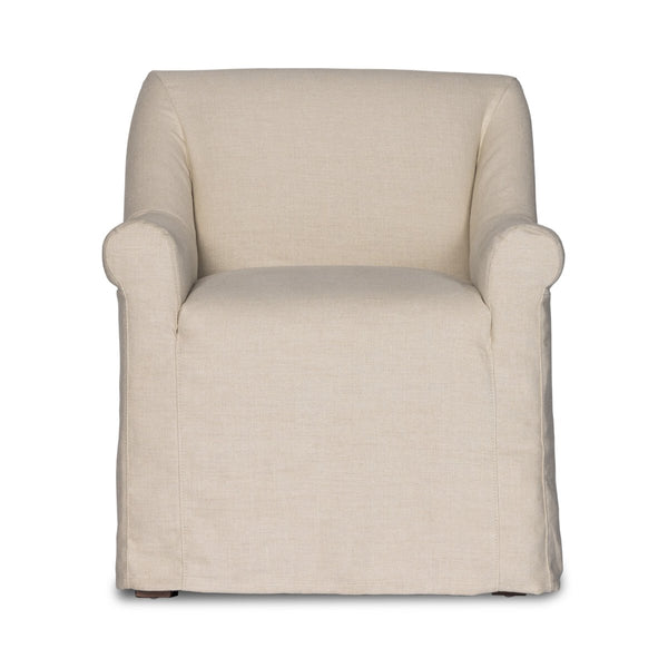 Bridges Slipcover Dining Armchair