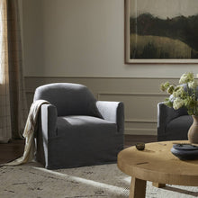 Load image into Gallery viewer, Lowell Slipcover Swivel Chair
