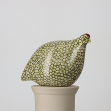 Load image into Gallery viewer, Quail White Speckled Green - Remy