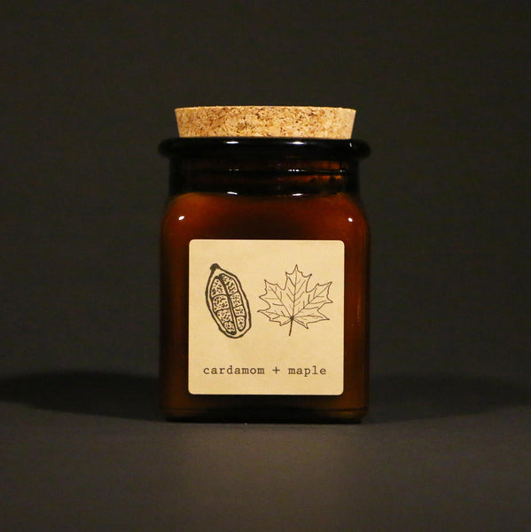 Cardamom + Maple Candle
