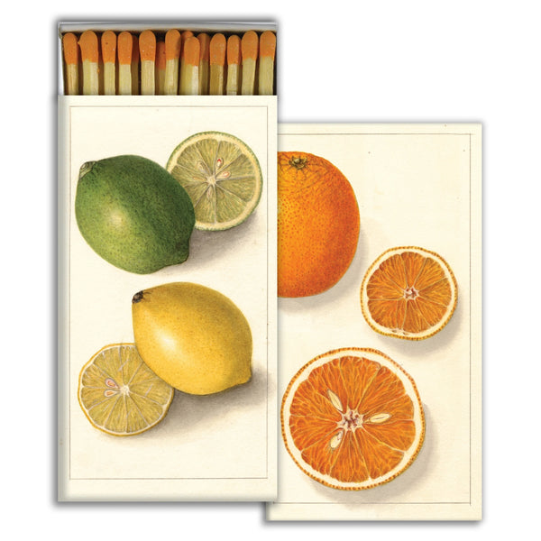 Citrus Match Box