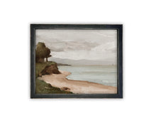 Load image into Gallery viewer, Cliffside Stillness Vintage Framed Canvas Art