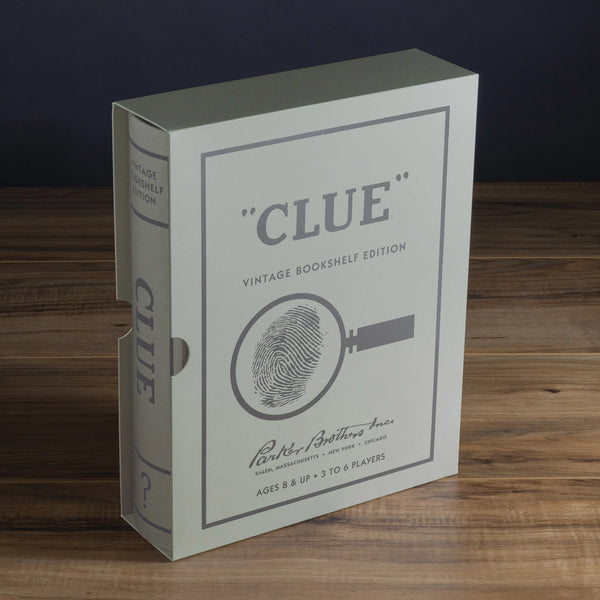 Clue Vintage Bookshelf Edition Game