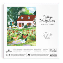 Load image into Gallery viewer, Cottage Wildflowers Puzzle