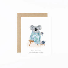 Load image into Gallery viewer, Cozy Koala Card