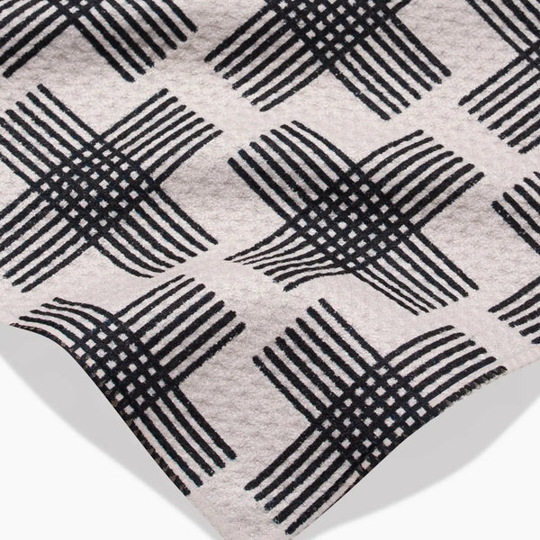 Cross Hatch Bar Towel