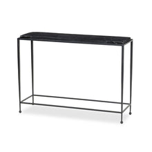 Load image into Gallery viewer, Dalston Cast Glass Console Table