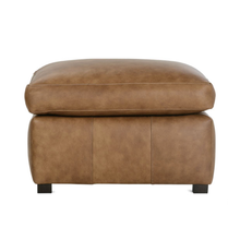 Load image into Gallery viewer, Desmond Leather Ottoman