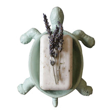 Load image into Gallery viewer, Distressed Cast Iron Turtle Soap Dish